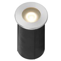 Inground Light LED 1W 24V 3000K 45mm Natural Brass Halon Telbix