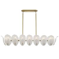 Pendant Light Base Only 12 Light E14 770mm Brass Monte Telbix