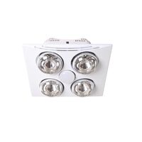 Four heat bathroom heater