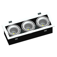 LED GRILLE LIGHT 3 HEADS 3X10W TC