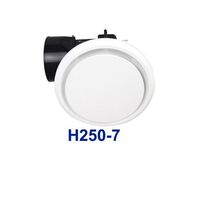 Exhaust fan round no light