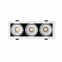 LED GRILLE LIGHT 3 HEADS 3X10W TC