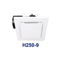 Exhaust fan square WITH light
