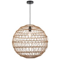 Pendant Light E27 600mm Black Ivalo Telbix