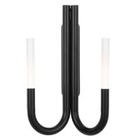 Wall Light LED 6W 3000K 420mm Black Joshua Telbix