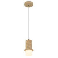Pendant Light LED 6W 2700K 4000K 110mm Travertino Beige Kolisa Telbix