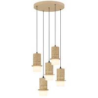 Pendant Light LED 30W 2700K 4000K 410mm Travertino Beige Kolisa Telbix