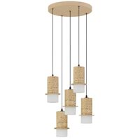 Pendant Light LED 30W 2700K 4000K 410mm Travertino Beige Kolisa Telbix