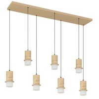 Pendant Light LED 42W 2700K 4000K 1340mm Travertino Kolisa Telbix