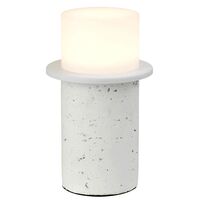 Table Lamp LED 6W 2700K Inline Switch Grigio Grey Kolisa Telbix
