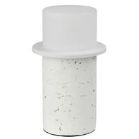 Table Lamp LED 6W 2700K Inline Switch Travertino Beige Kolisa Telbix