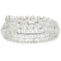Ceiling Light LED 36W Tri-Colour Dimmable 500mm Chrome Landis Telbix