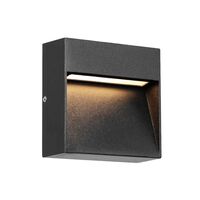 Step Light LED 3W 24V 3000K IP54 Square Black Musan Telbix