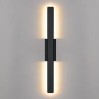 Outdoor Wall Light LED 14W Tri-Colour Matt White Ostel Telbix