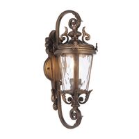 Outdoor Wall Light E27 IP44 490mm Bronze Clear Pedral Telbix