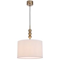 Pendant Light E27 350mm Beige Ivory Poetix Telbix