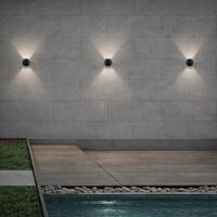 Inground Light 24V LED 3W 3000K IP65 2 Way Black Raker Telbix