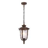 Pendant Light E27 IP44 200mm Black Clear Ramiro Telbix
