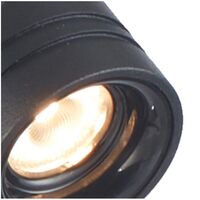 Garden Post Light 24V LED 3W IP65 600mm Black Rilto Telbix