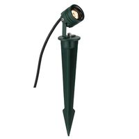 Garden Spike Light 24V LED 3W IP65 Black Rilto Telbix