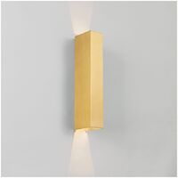 Outdoor Wall Light LED 4W 3000K IP54 Corten Rust Ryland Telbix