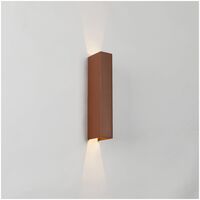 Outdoor Wall Light LED 4W 3000K IP54 Brass Ryland Telbix