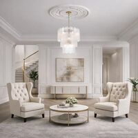 Pendant Light 14 Light E14 550mm Antique Gold Clear Samona Telbix