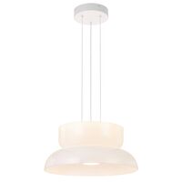 Pendant Light A B Kit LED 20W 3000K Dimmable 430mm Opal Skapa Telbix