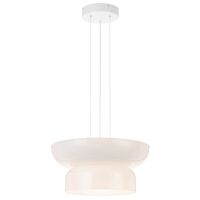 Pendant Light B A Kit LED 20W 3000K Dimmable 430mm Opal Skapa Telbix