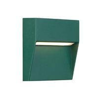 Outdoor Wall Light Square LED 3W 24V 3000K Corten Rust Terin Telbix