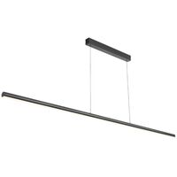 Pendant Light LED 46W Tri-Colour 2400mm Black Sand Torben Telbix