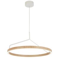 Pendant Light LED 32W Tri-Colour 600mm Black Sand Truvon Telbix