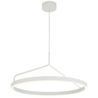 Pendant Light LED 32W Tri-Colour 600mm Black Sand Truvon Telbix