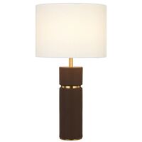 Table Lamp E27 Inline Switch Blue Antique Gold Valda Telbix