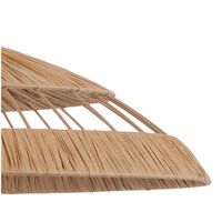 Pendant Light E27 600mm Natural Vallejo Telbix