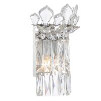 Wall Light 2 Light E14 Gold Crystal Virell Telbix