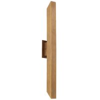 Outdoor Wall Light LED 6W 3000K IP65 Antique Brass Vostel Telbix