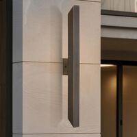 Outdoor Wall Light LED 6W 3000K IP65 Natural Brass Vostel Telbix