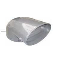 Whisper 240mm Exhaust Fan 8in Duct Adapter Brilliant Lighting