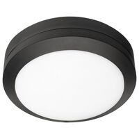Kensley 10W Bunker Light 4000K Black Brilliant Lighting