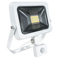 LED Floodlight 30W with PIR Sensor 4000K MajorTech