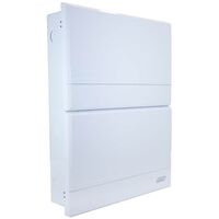 Flush Mount Switchboard 22-28 Pole Steel Tray MajorTech