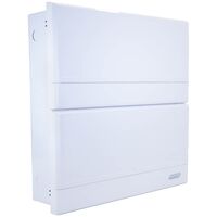 Flush Mount Switchboard 30-36 Pole Steel Tray MajorTech