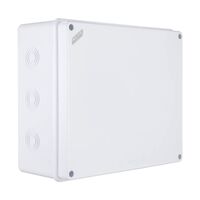 Junction Box IP65 200x100x70mm 20mm Knockout Grey MajorTech