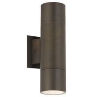 Outdoor Wall Light 2 Light GU10 IP65 Stainless Steel 316 Walsh Telbix