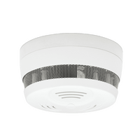Wireless Mains Powered Photoelectric Smoke Alarm 240V RF Cavius