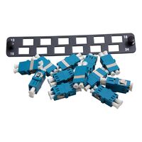 24F Flat Panel Kit LC Duplex OM3 Ports 13-24 L Type MSS Data
