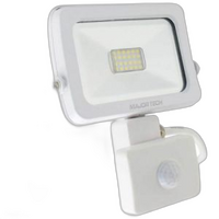 LED Floodlight 10W with PIR Sensor 4000K MajorTech
