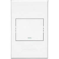 Switch Cover Plate 1 Gang Grey MajorTech