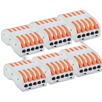 Terminal Block Inline 5 Pole Splicing 20 Pack MajorTech